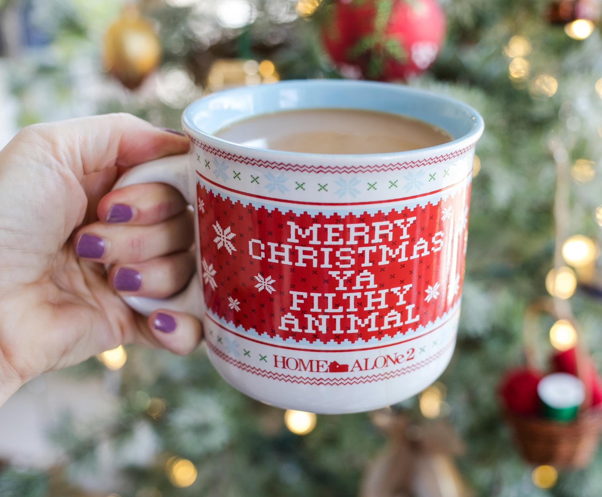 Home Alone 2 Filthy Animal Ceramic Camper Mug | Holds 20 Ounces