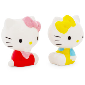 Sanrio Hello Kitty and Mimmy Ceramic Salt and Pepper Shaker Set