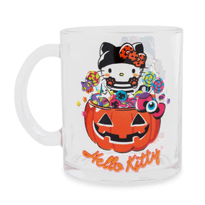Sanrio Hello Kitty Halloween Glass Mug | Holds 18 Ounces