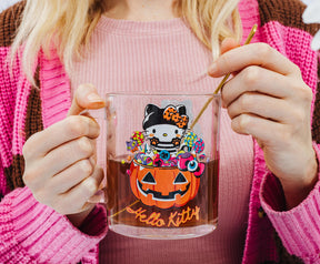 Sanrio Hello Kitty Halloween Glass Mug | Holds 18 Ounces