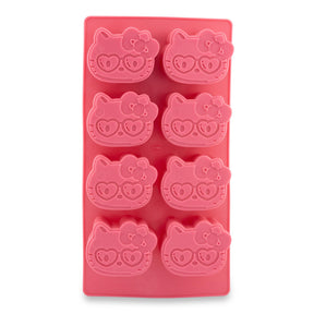 Sanrio Hello Kitty Hearts Silicone Ice Cube Tray | Makes 8 Cubes