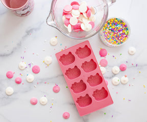 Sanrio Hello Kitty Hearts Silicone Ice Cube Tray | Makes 8 Cubes