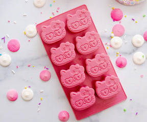 Sanrio Hello Kitty Hearts Silicone Ice Cube Tray | Makes 8 Cubes