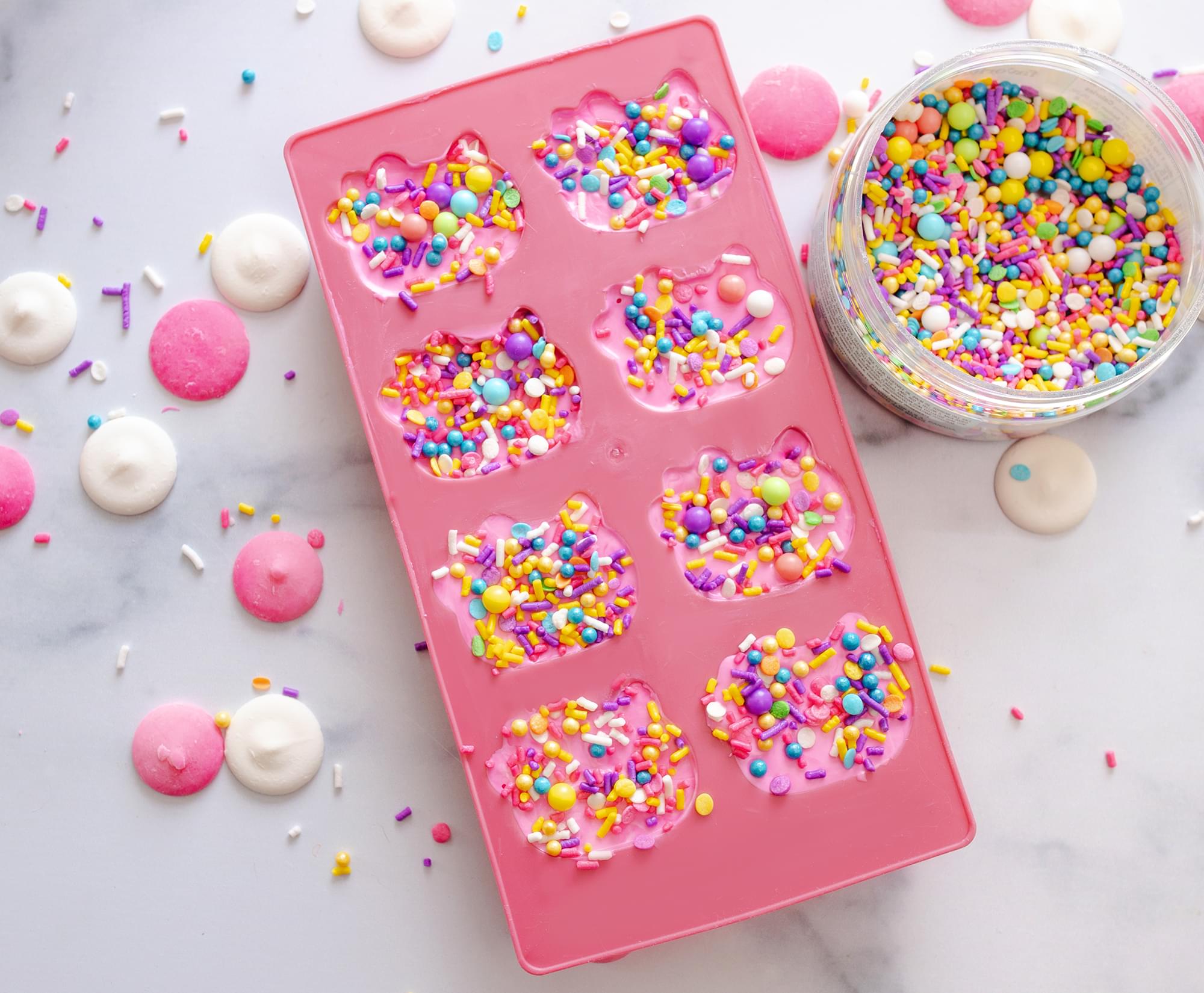 Sanrio Hello Kitty Hearts Silicone Ice Cube Tray | Makes 8 Cubes