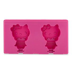 Sanrio Hello Kitty Silicone Popsicle Mold Shapes With Plastic Sticks