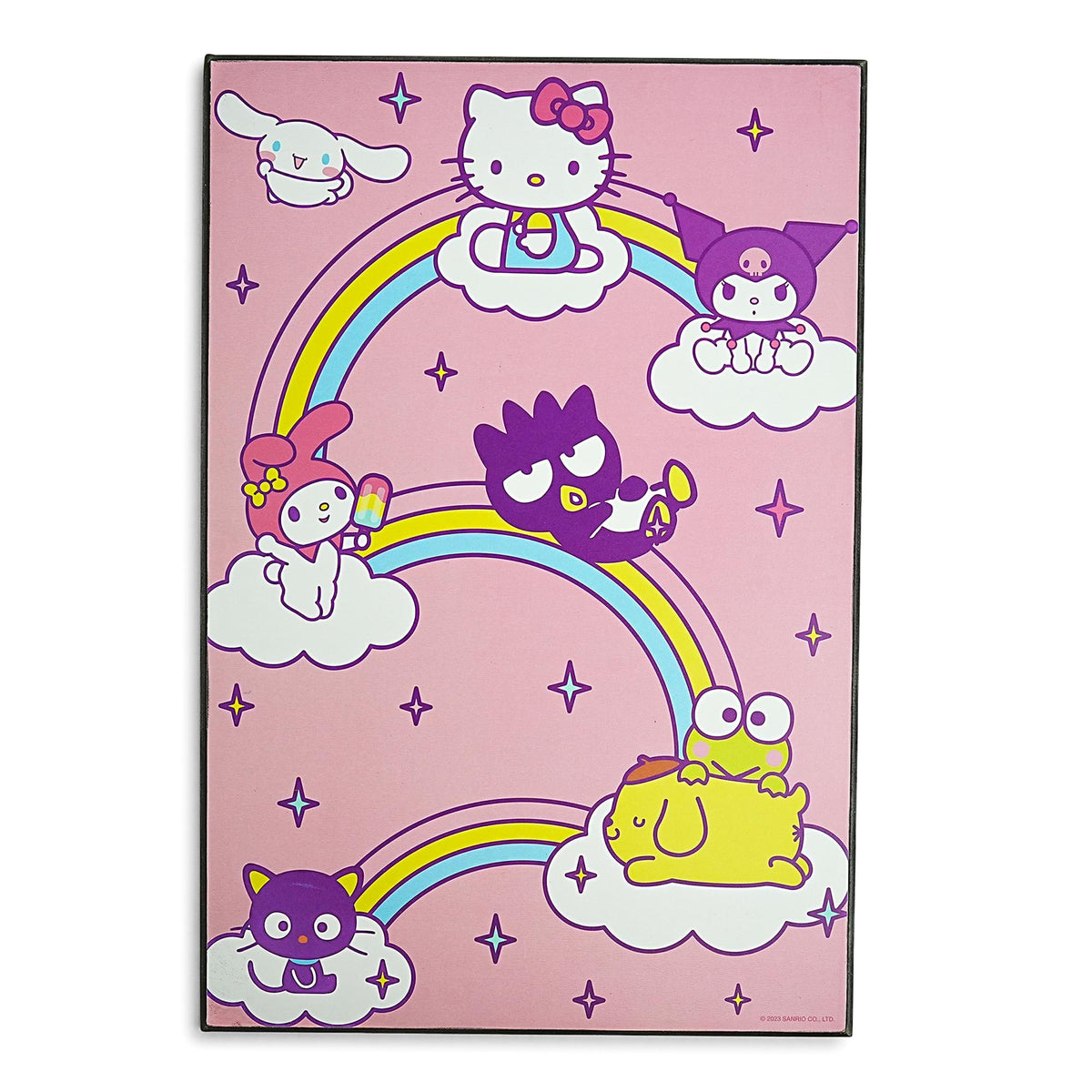 Hello Kitty and Friends 13 x 19 Inch Wall Art | Free Shipping