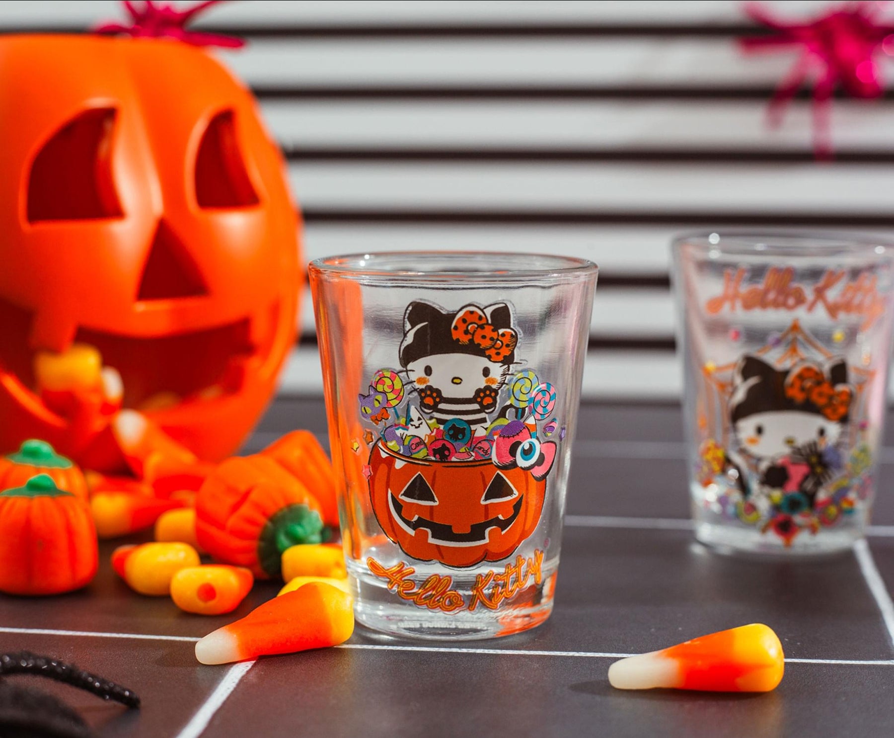 Sanrio Hello Kitty Halloween 2-Ounce Mini Shot Glasses | Set of 4