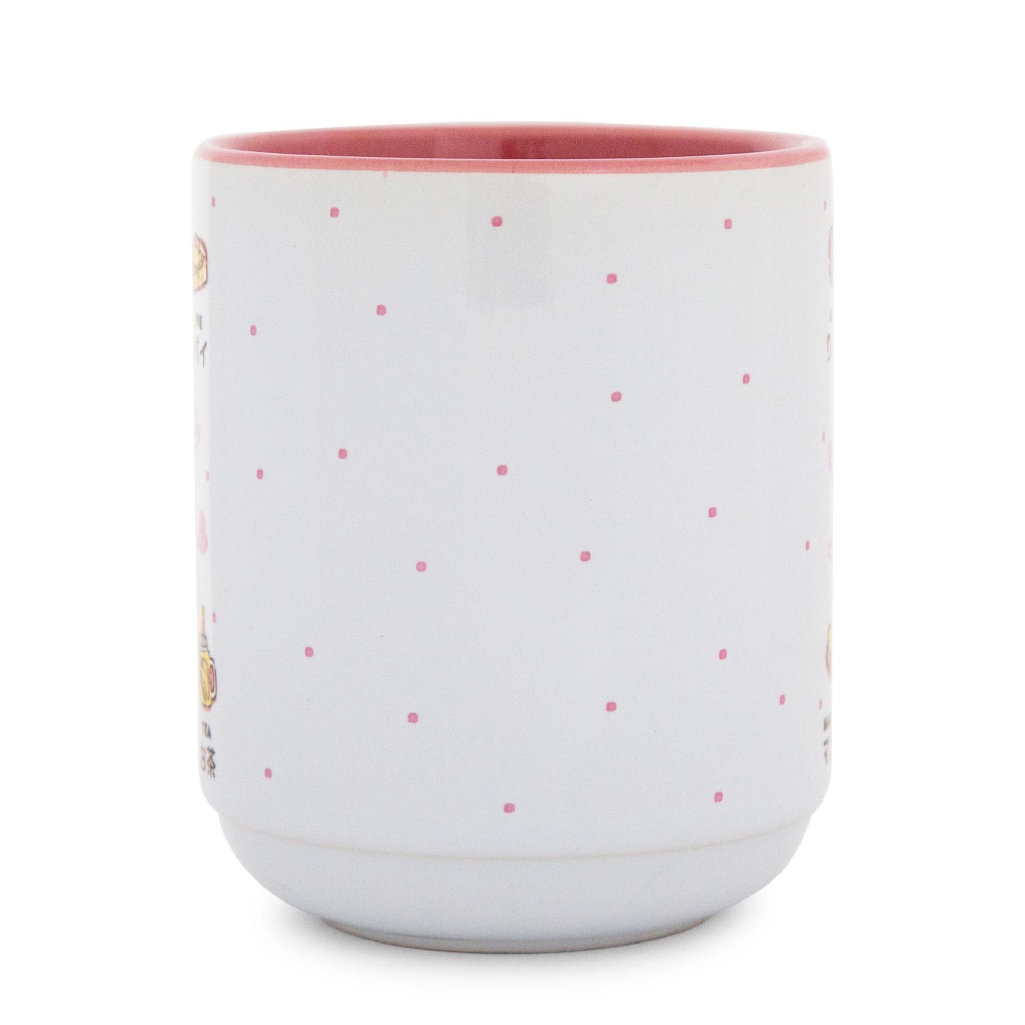 Sanrio Hello Kitty Apple Icons Asian Ceramic Tea Cup | Holds 9 Ounces