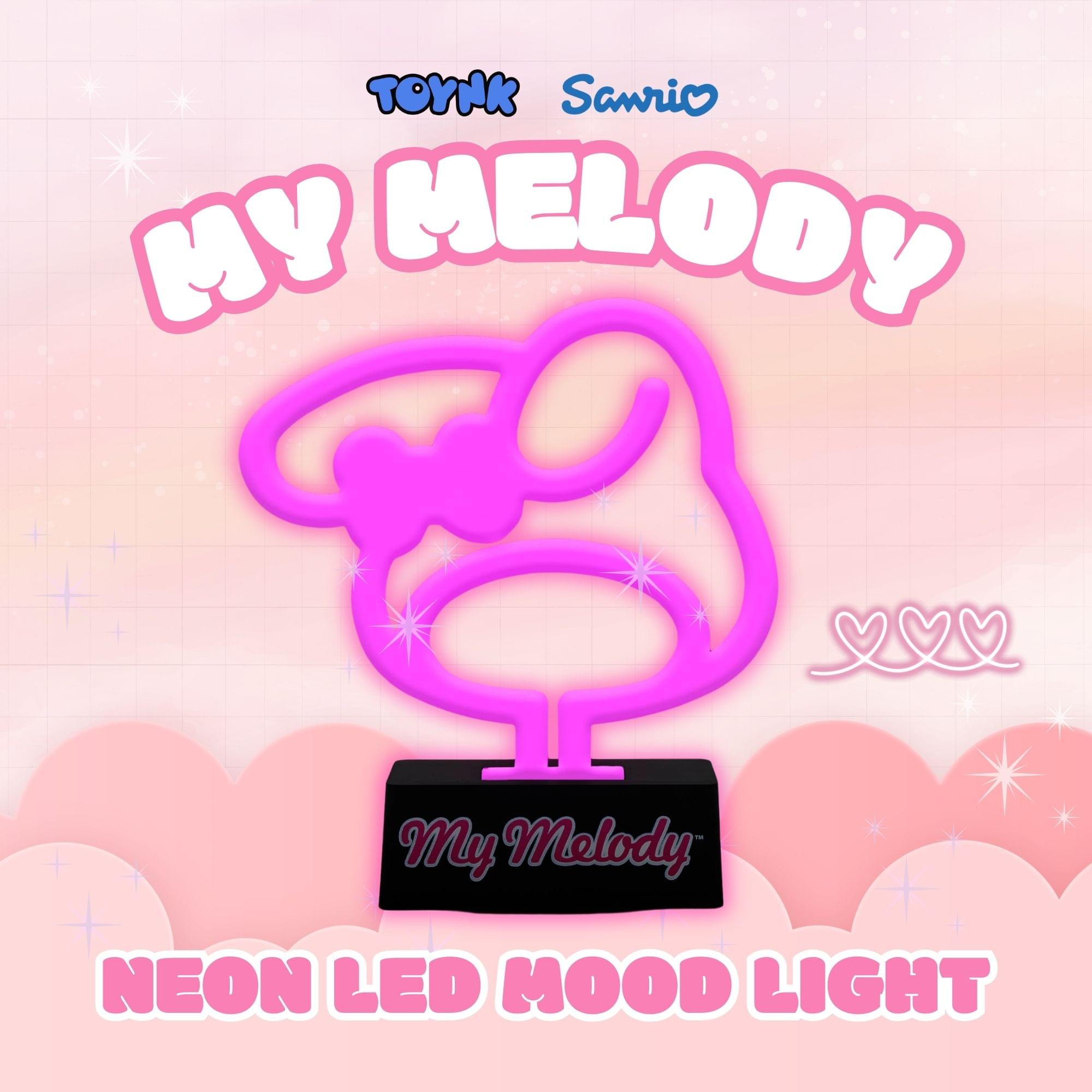 Sanrio My Melody Silhouette 7-Inch LED Neon Mood Light