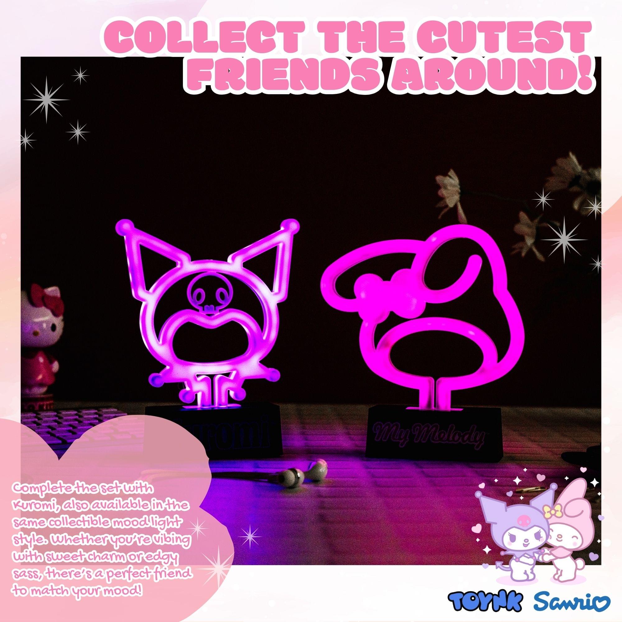 Sanrio My Melody Silhouette 7-Inch LED Neon Mood Light