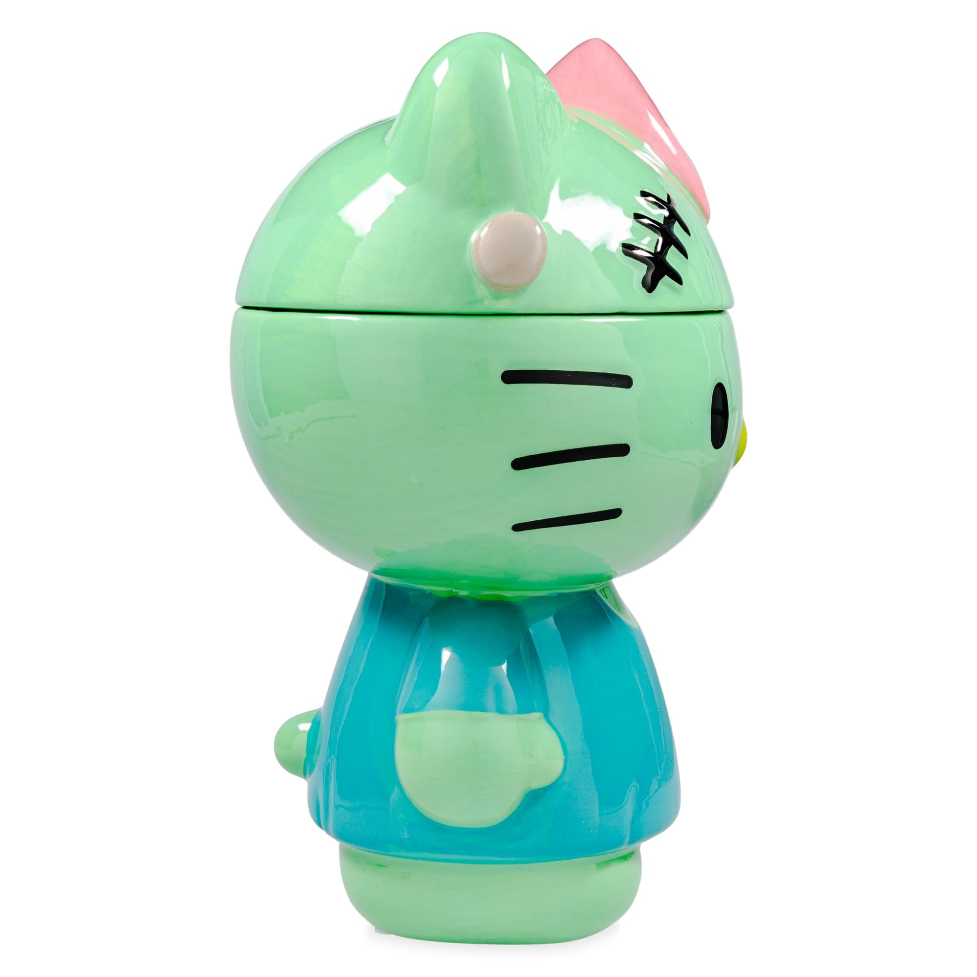 Sanrio Hello Kitty Frankenstein Sculpted Ceramic Snack Jar With Lid