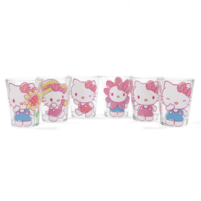 Sanrio Hello Kitty Springtime 2-Ounce Mini Shot Glasses | Set of 6