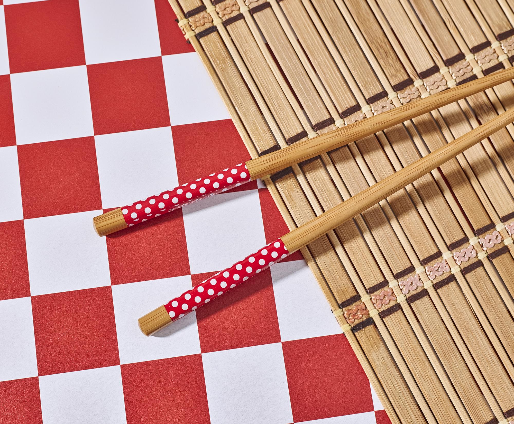 Sanrio Hello Kitty Icons 3-Piece Sushi Set With Sauce Bowl and Chopsticks