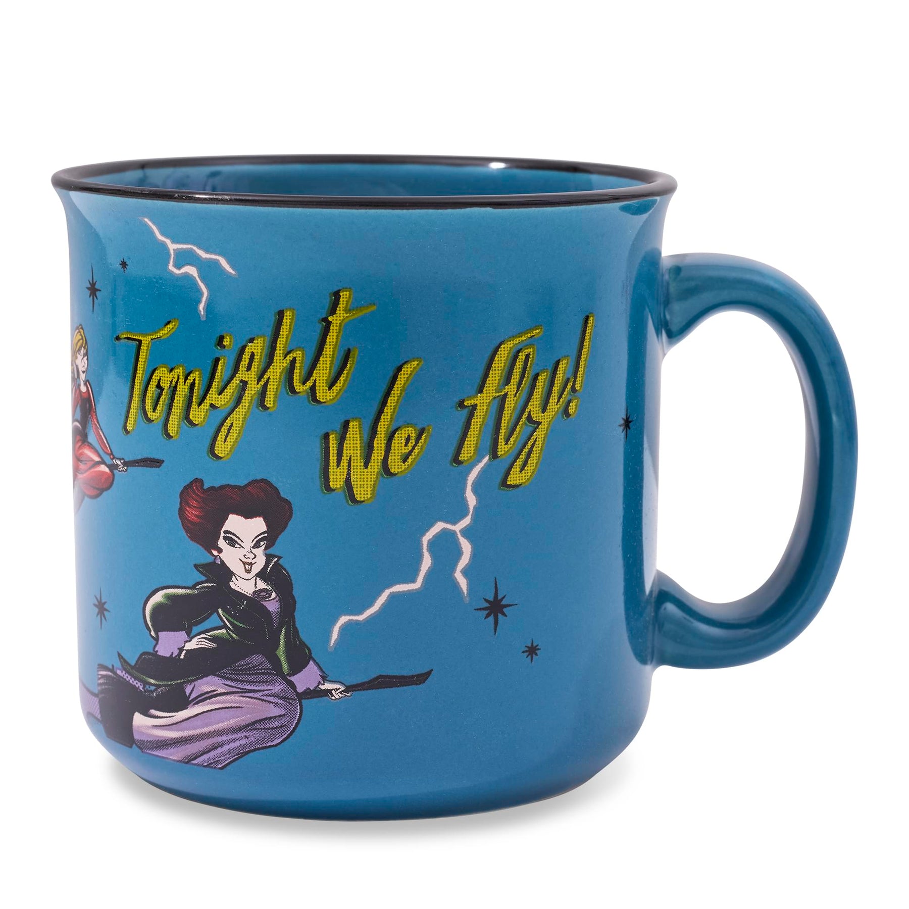 Disney Hocus Pocus "Tonight We Fly" Ceramic Camper Mug | Holds 20 Ounces