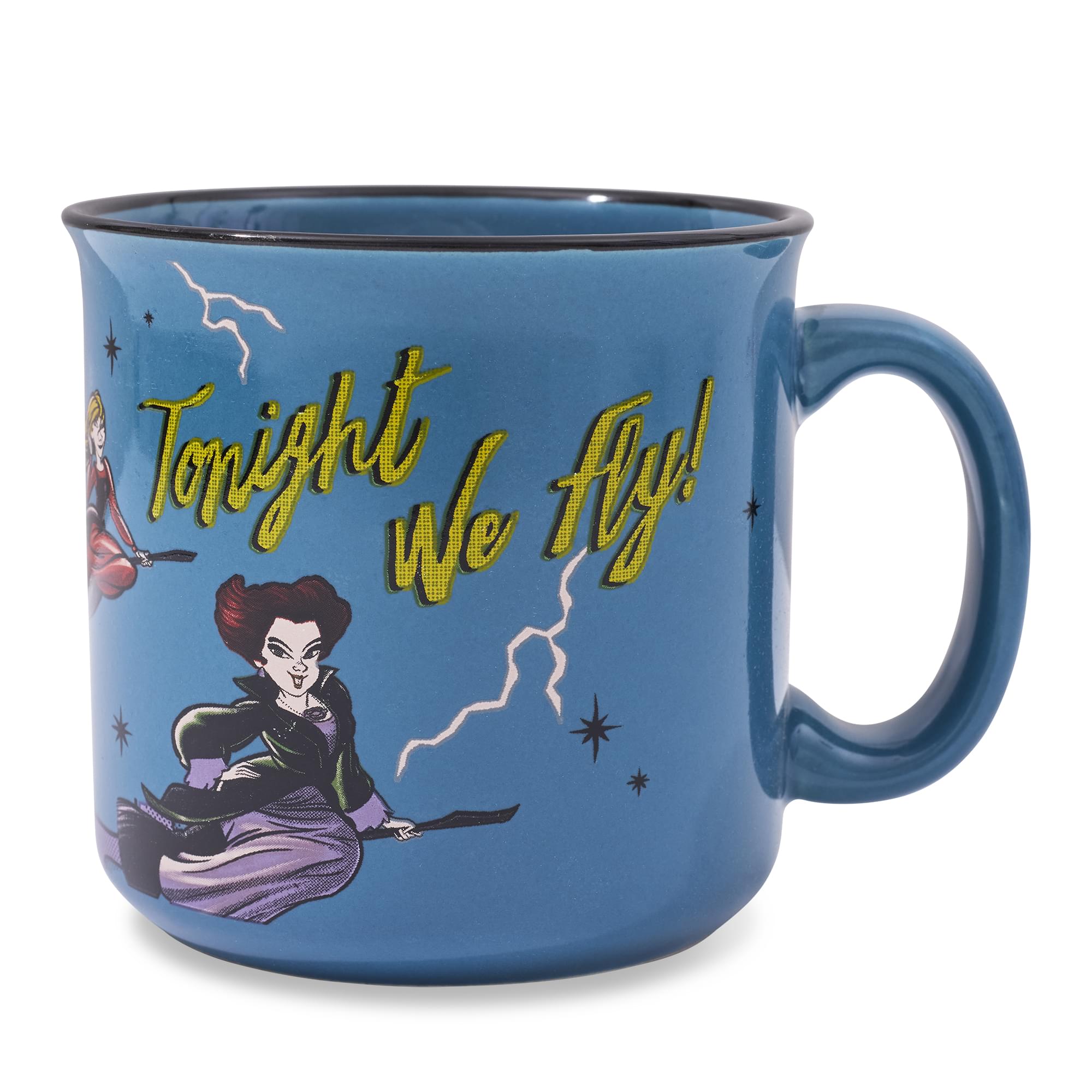 Disney Hocus Pocus "Tonight We Fly" Ceramic Camper Mug | Holds 20 Ounces