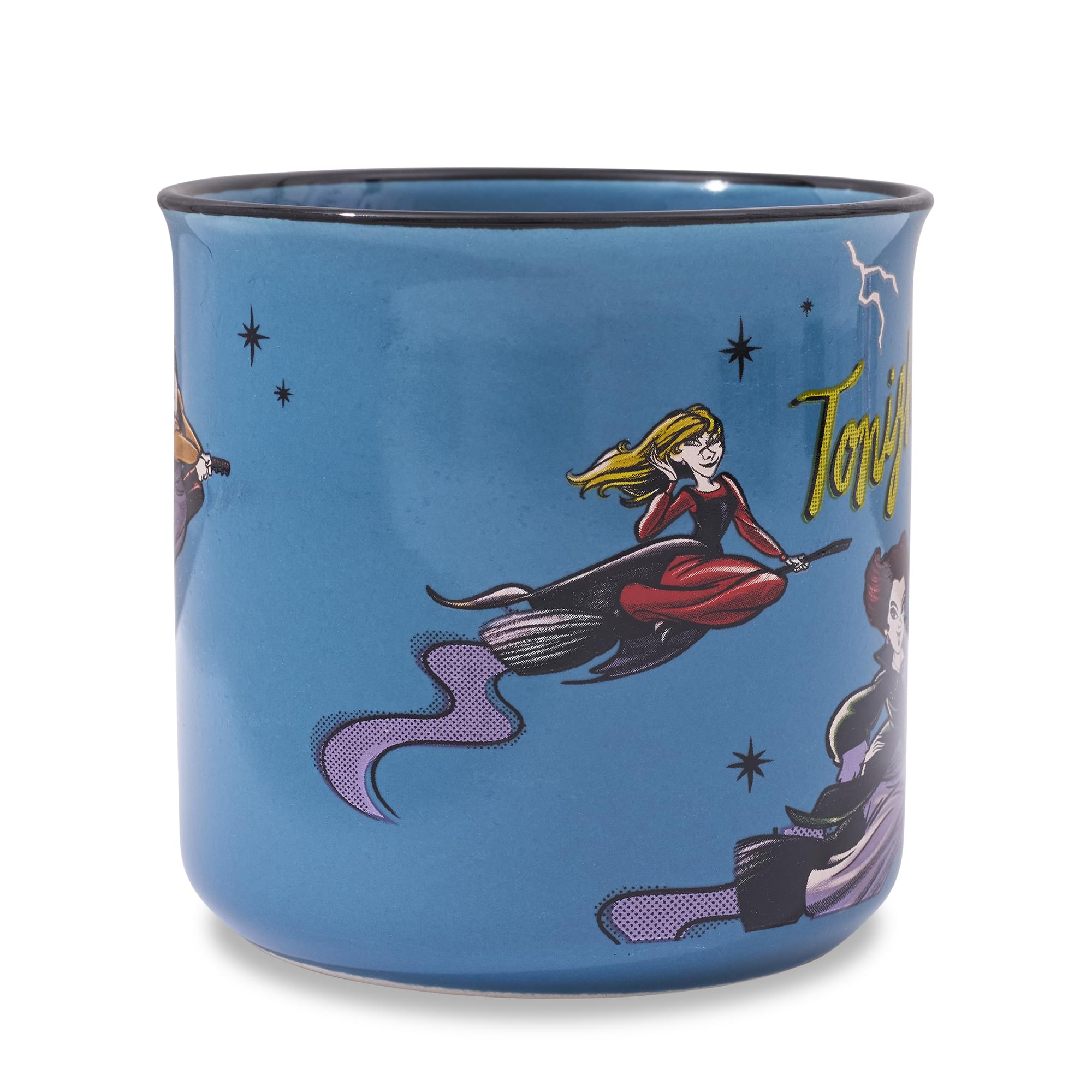 Disney Hocus Pocus "Tonight We Fly" Ceramic Camper Mug | Holds 20 Ounces