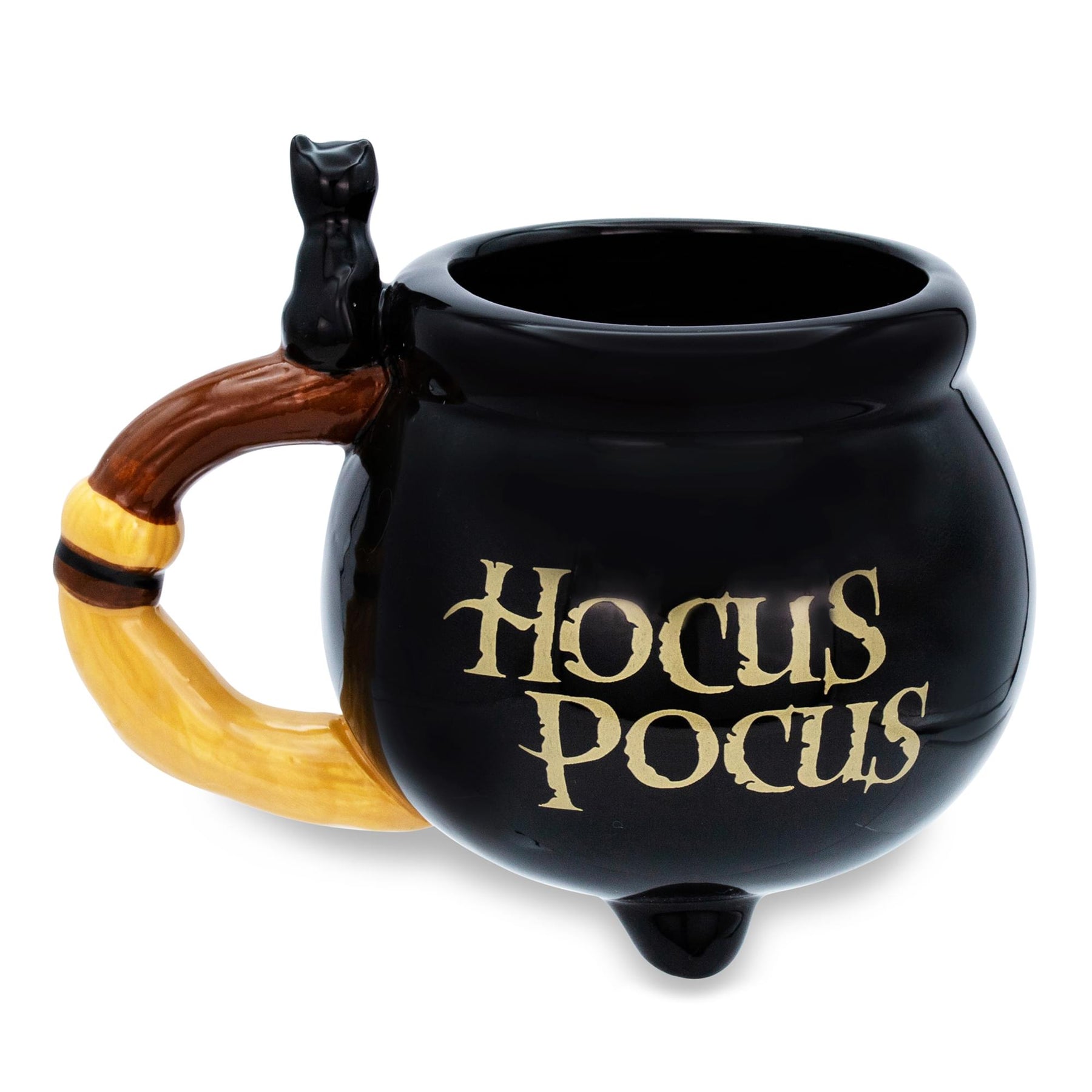 Disney Hocus Pocus Sanderson Sisters Cauldron Sculpted Ceramic Mug | 20 Ounces
