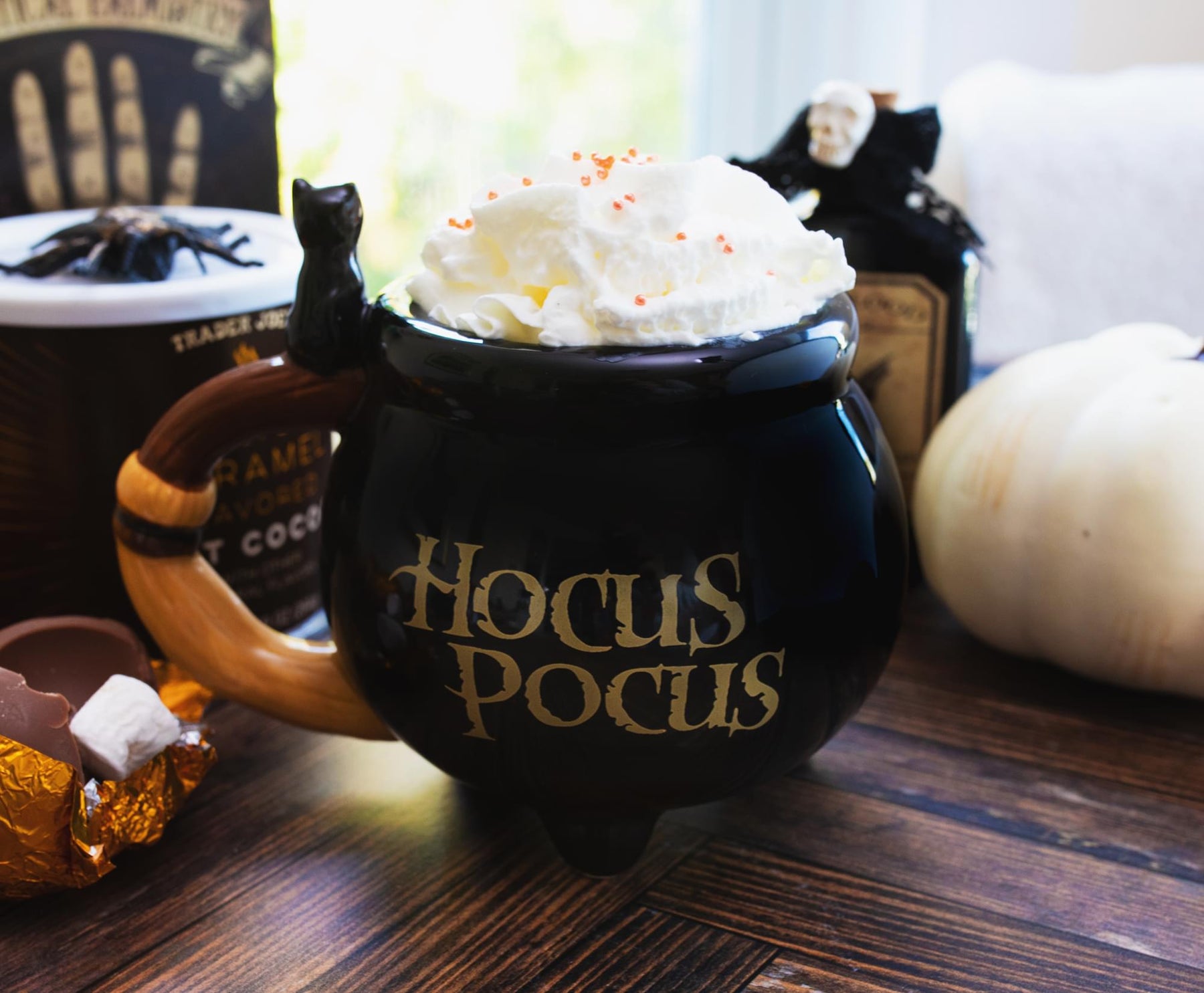 Disney Hocus Pocus Sanderson Sisters Cauldron Sculpted Ceramic Mug | 20 Ounces