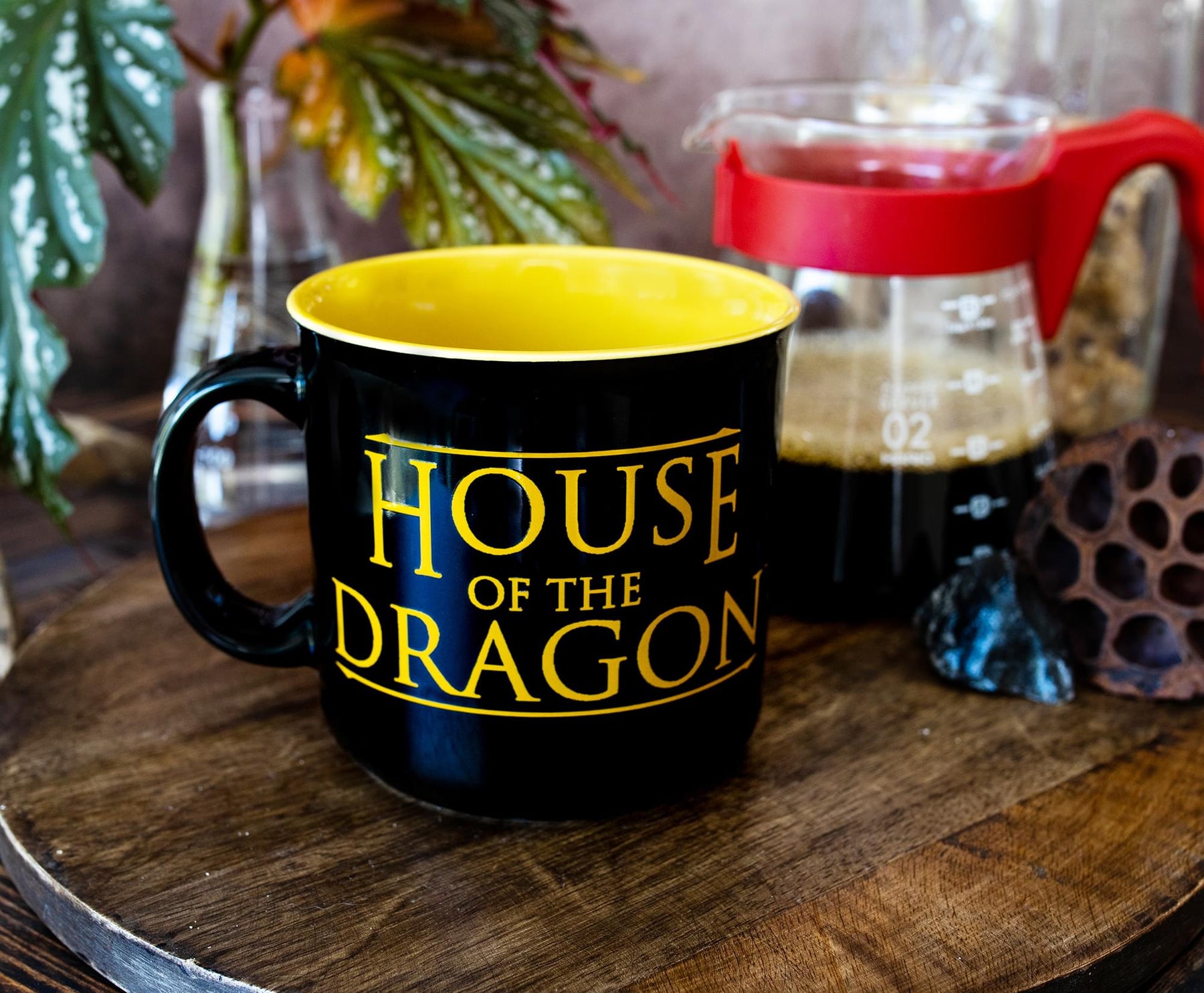 Game of Thrones House of the Dragon Ceramic Camper Mug | Holds 20 Ounces