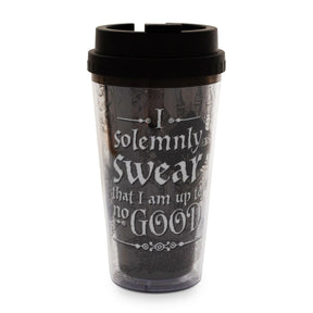 Harry Potter Marauder's Map Plastic Travel Mug With Lid | Holds 16 Ounces