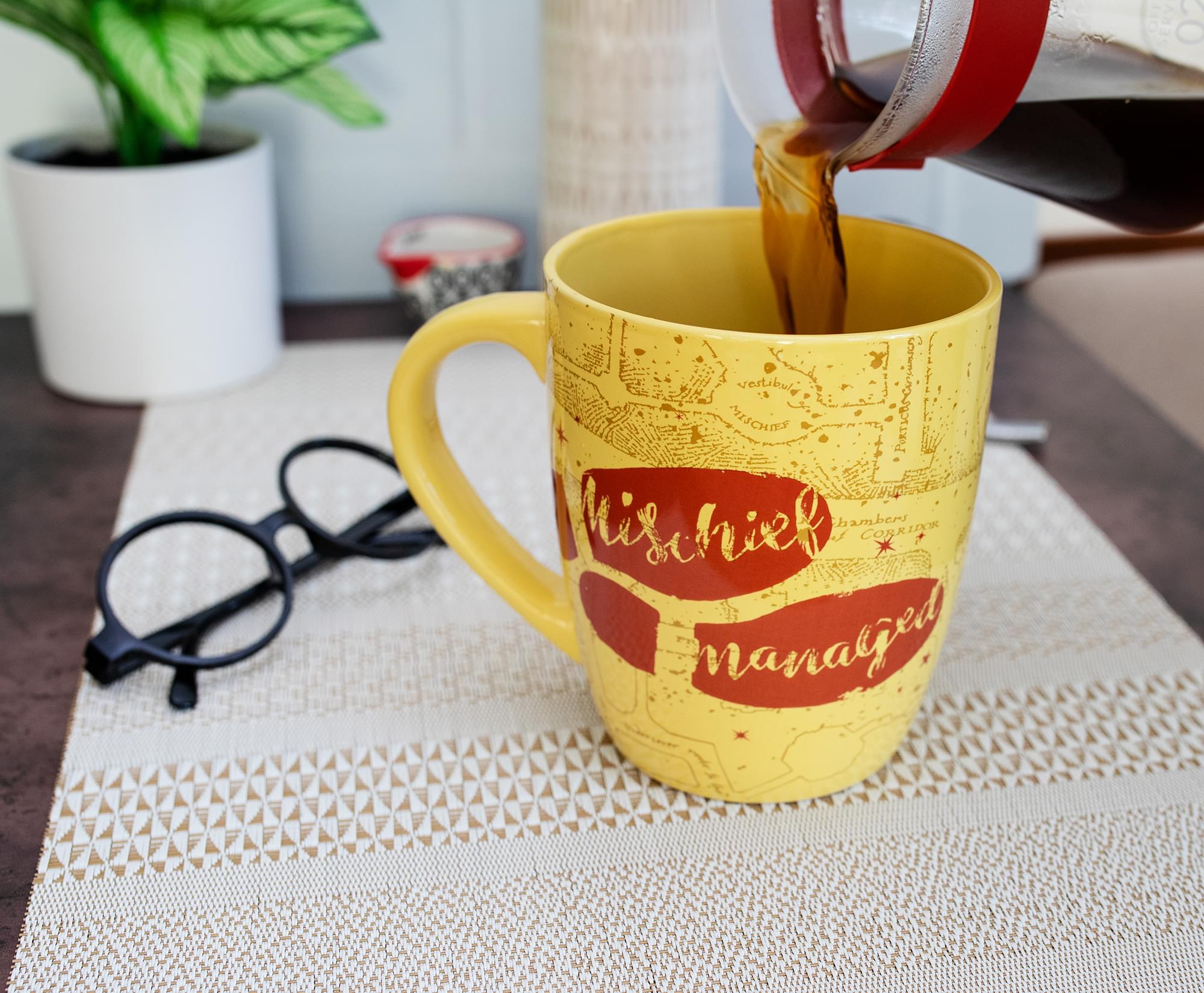 Harry Potter Marauder's Map Ceramic Mug | Holds 25 Ounces
