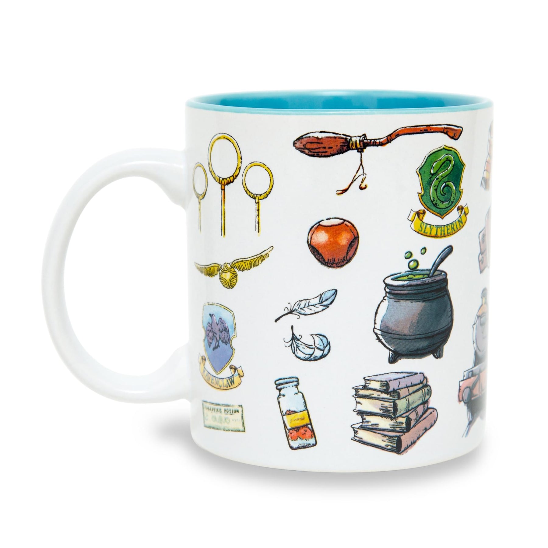 Harry Potter Hogwarts Icons Ceramic Mug | Holds 20 Ounces