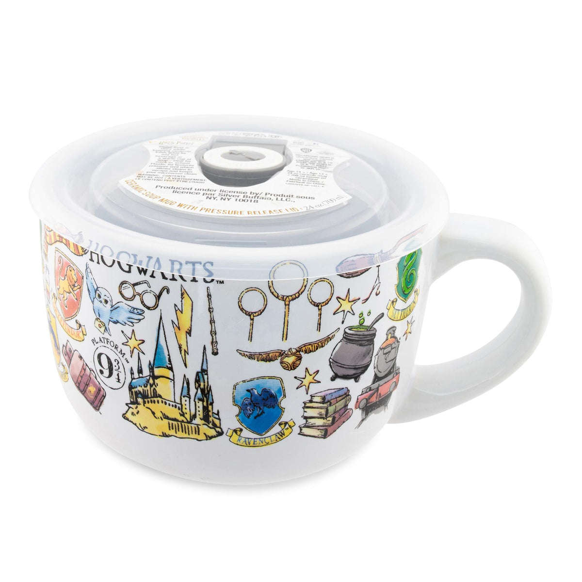 Harry Potter Ceramic Soup Mug and Spoon Set 24oz