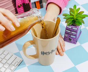 Harry Potter "Let The Match Begin" Ceramic Latte Mug | Holds 16 Ounces