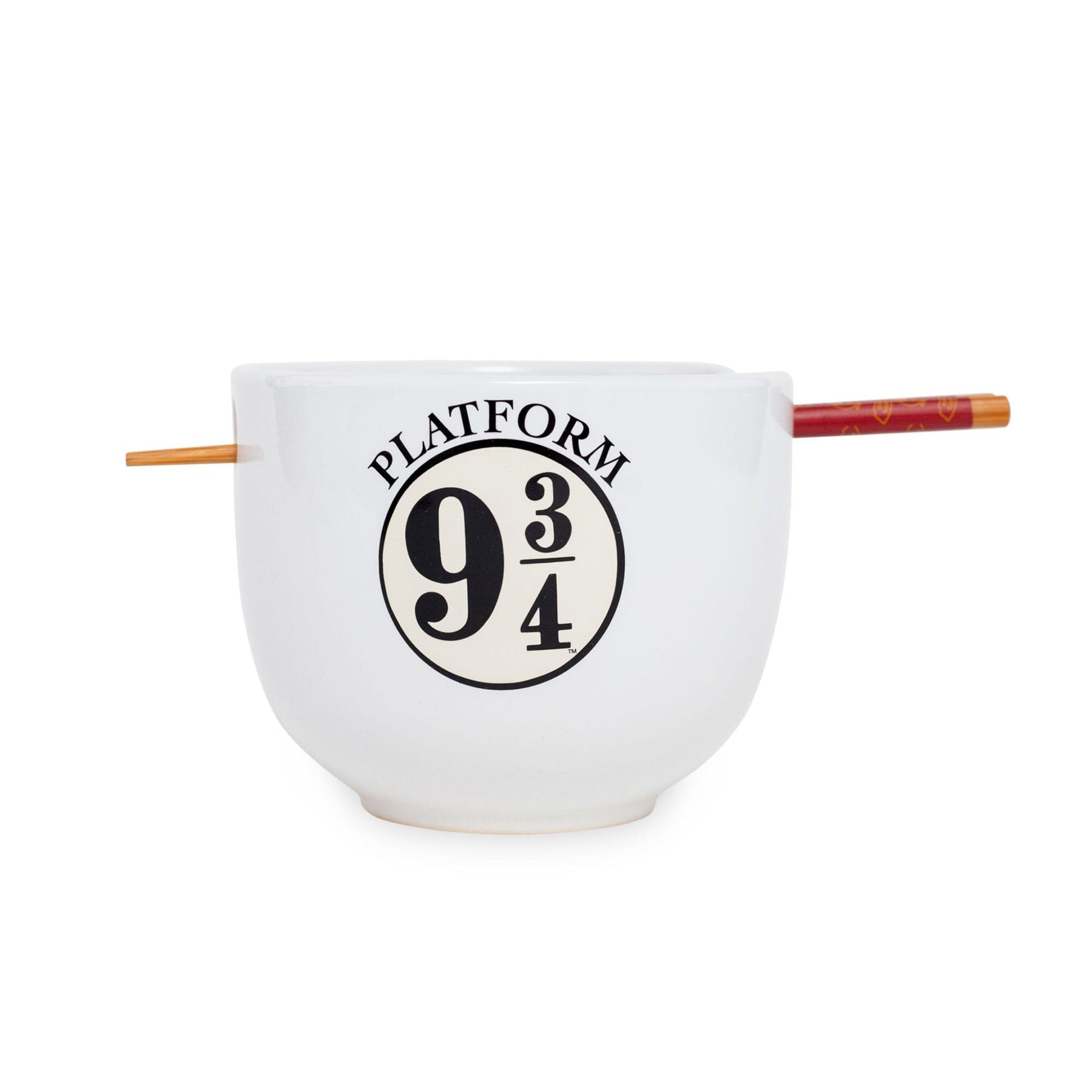 Harry Potter Platform 9 3/4 Dinnerware | 20-Ounce Ramen Bowl and Chopstick Set