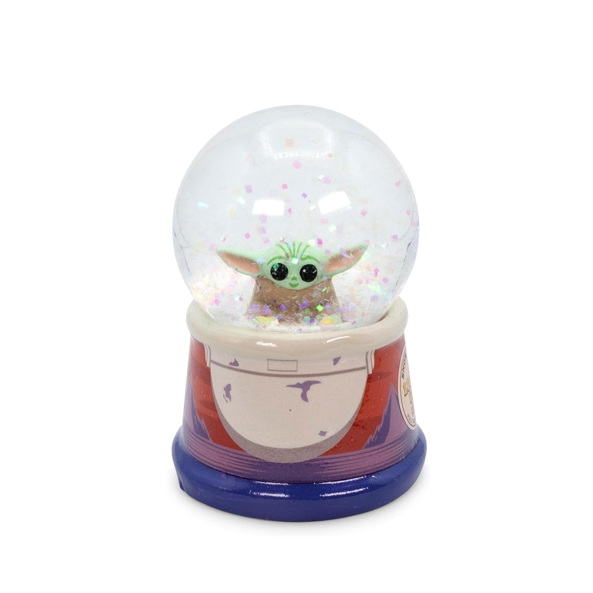 Star Wars: The Mandalorian Grogu 20-Ounce Sculpted Mug and 2-Inch Snow Globe Set