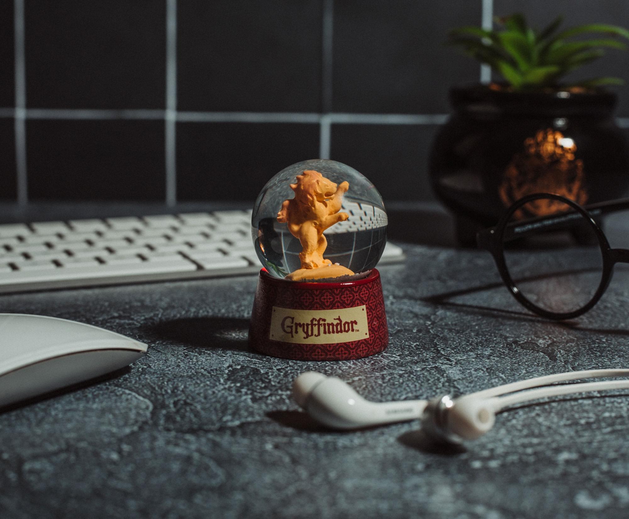 Harry Potter House Gryffindor Collectible Snow Globe | 3 Inches Tall