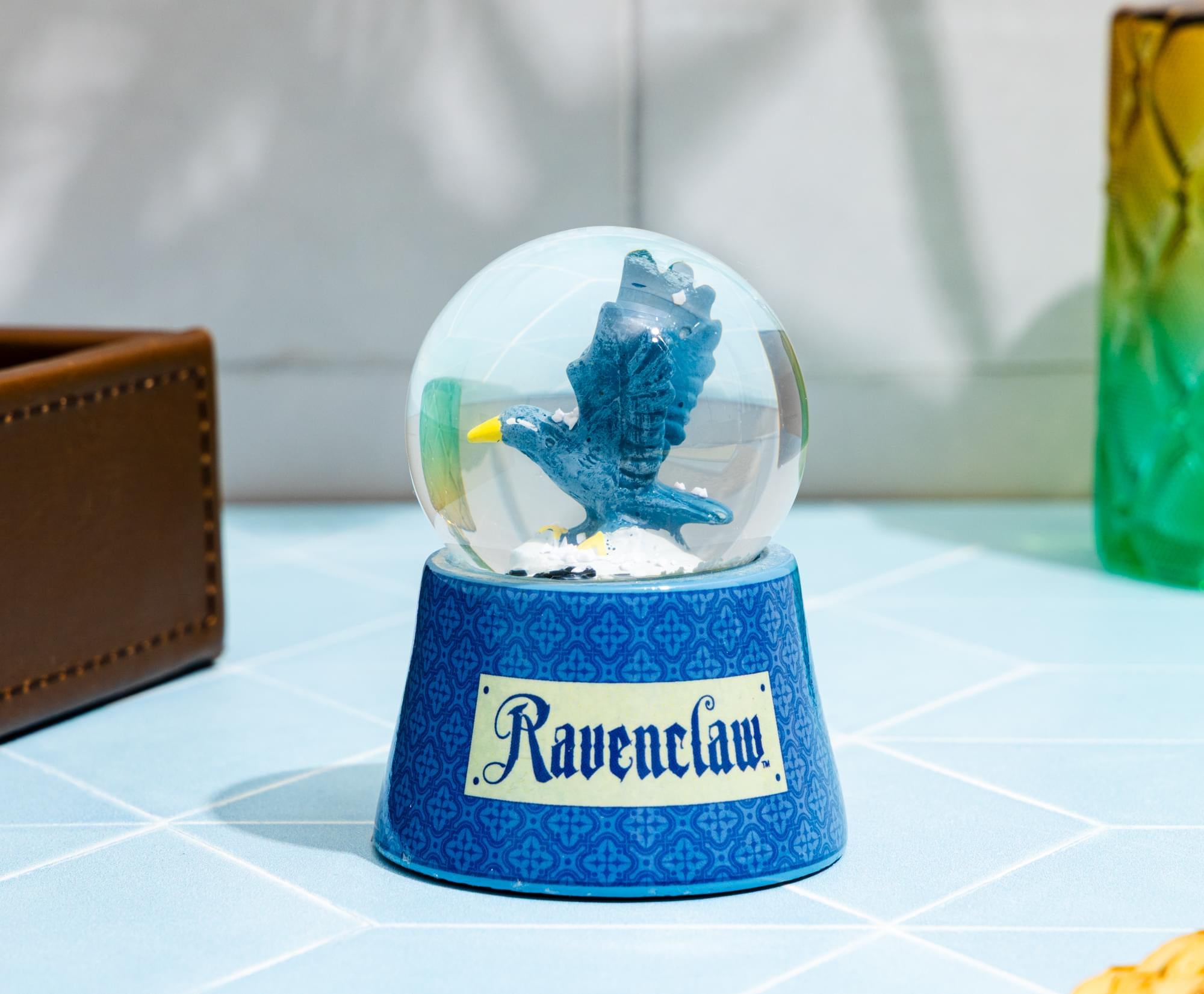 Harry Potter House Ravenclaw 3-Inch Mini Light-Up Snow Globe