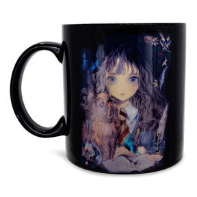 Harry Potter and Hermione Granger Anime-Style Ceramic Mug | Holds 20 Ounces