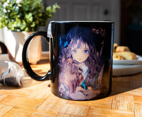 Harry Potter and Hermione Granger Anime-Style Ceramic Mug | Holds 20 Ounces