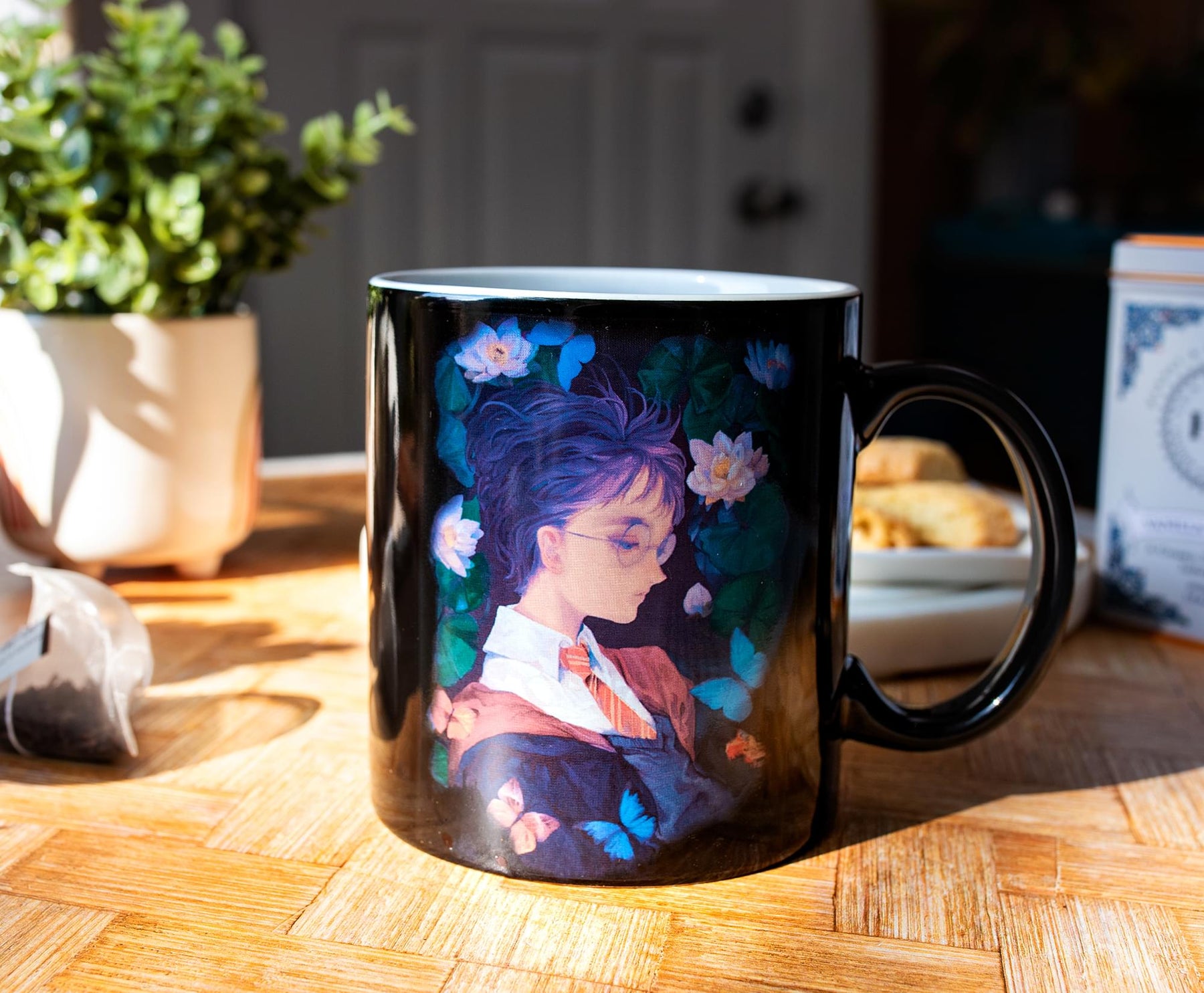 Harry Potter and Hermione Granger Anime-Style Ceramic Mug | Holds 20 Ounces