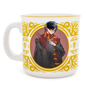 Harry Potter Anime Style Ceramic Camper Mug | Holds 20 Ounces