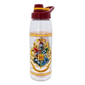 Harry Potter Hogwarts Anime Water Bottle With Screw-Top Lid | Holds 28 Ounces