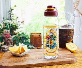 Harry Potter Hogwarts Anime Water Bottle With Screw-Top Lid | Holds 28 Ounces