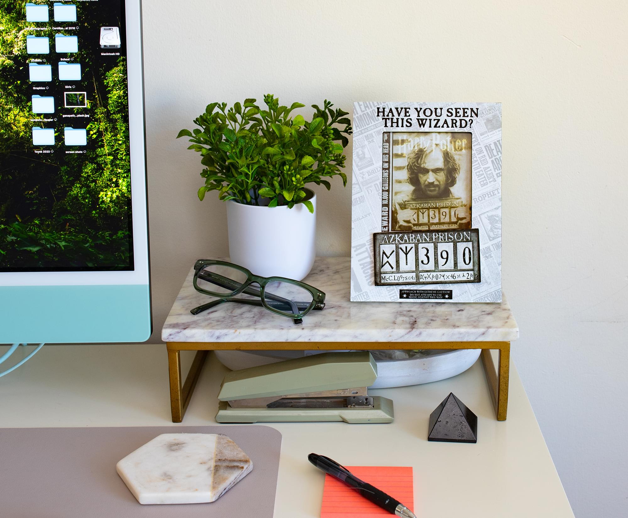 Harry Potter "Have You Seen This Wizard" Photo Frame | Holds 4 x 6 Inch Pictures