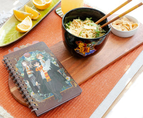 Harry Potter Hogwarts Crest 20-Ounce Ramen Bowl and Chopstick Set