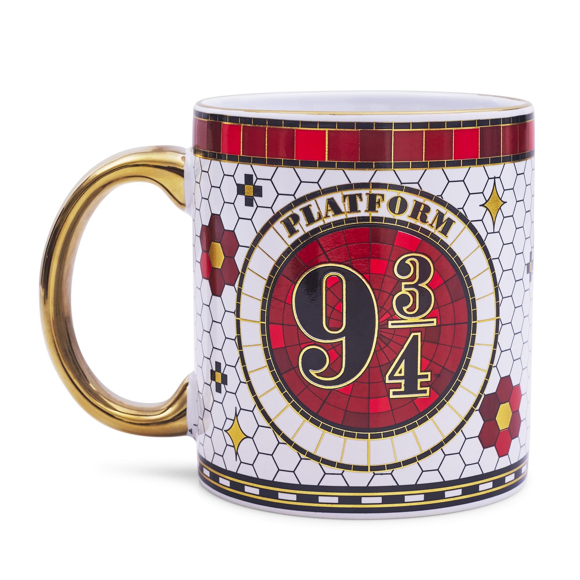 Harry Potter Platform 9 3/4 Electroplated Ceramic Mug | Holds 20 Ounces