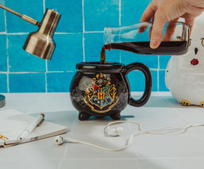 Harry Potter Hogwarts Cauldron Sculpted Ceramic Mug | Holds 20 Ounces