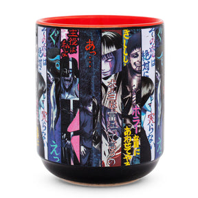 Junji Ito Panel Poster Asian Ceramic Tea Cup | Holds 9 Ounces