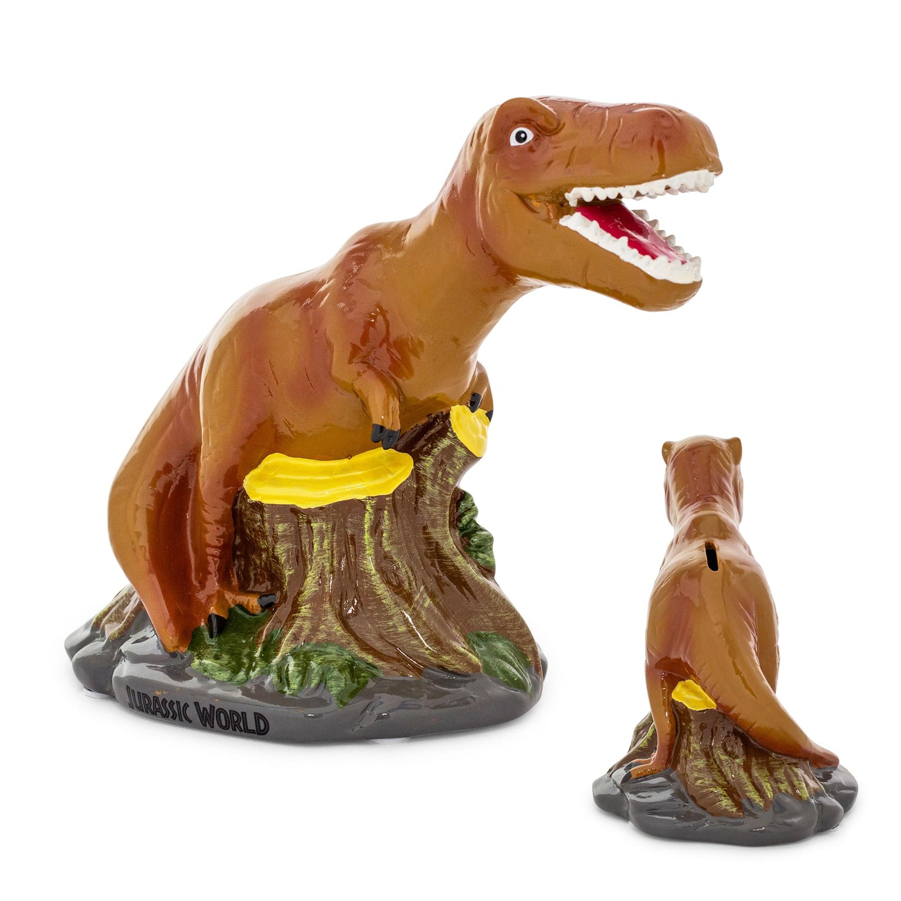 Jurassic World T-Rex 6-Inch Ceramic Sculpted Coin Bank Storage