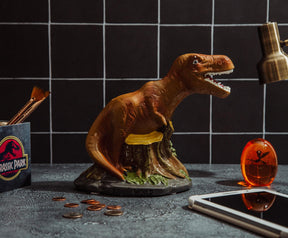 Jurassic World T-Rex 6-Inch Ceramic Sculpted Coin Bank Storage