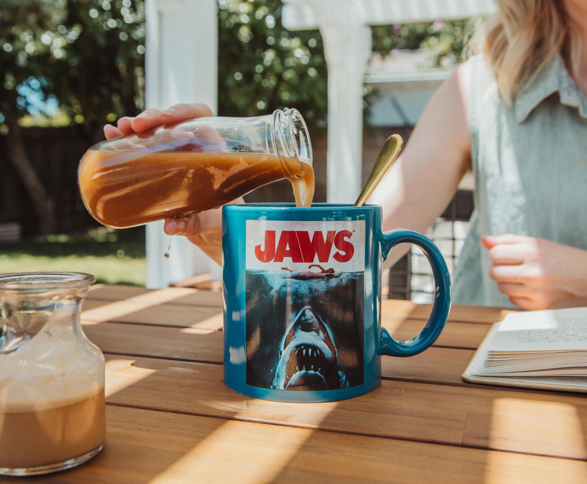 JAWS Amity Island Population Ceramic Mug | Holds 20 Ounces