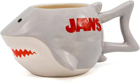 Jaws Great White Shark Sculpted Ceramic Mug | Holds 20 Ounces