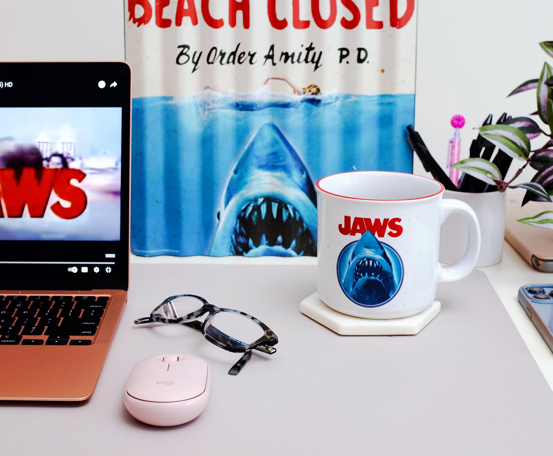 JAWS "You're Gonna Need A Bigger Boat" Ceramic Camper Mug | Holds 20 Ounces