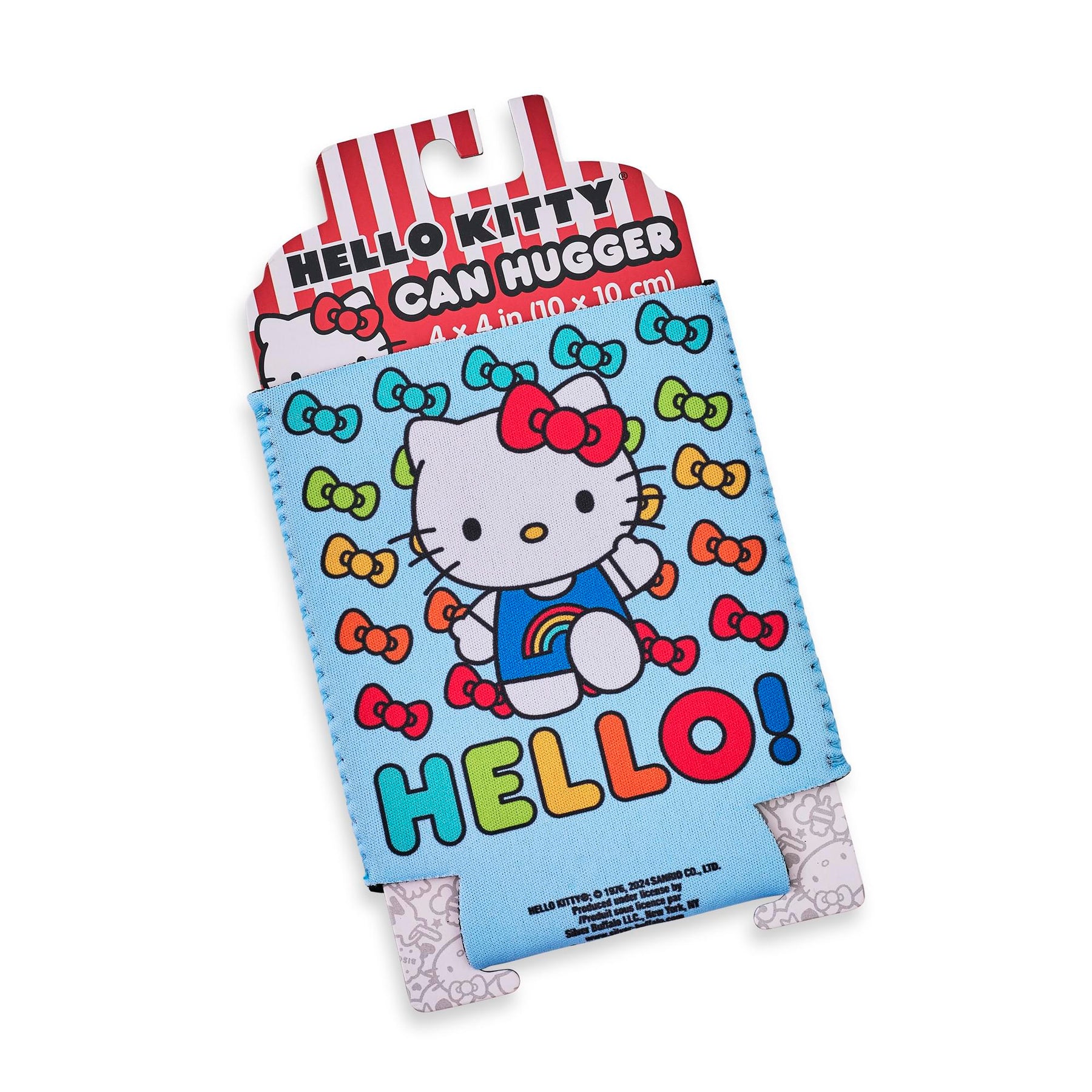 Sanrio Hello Kitty Rainbow Bows Foam Can Hugger