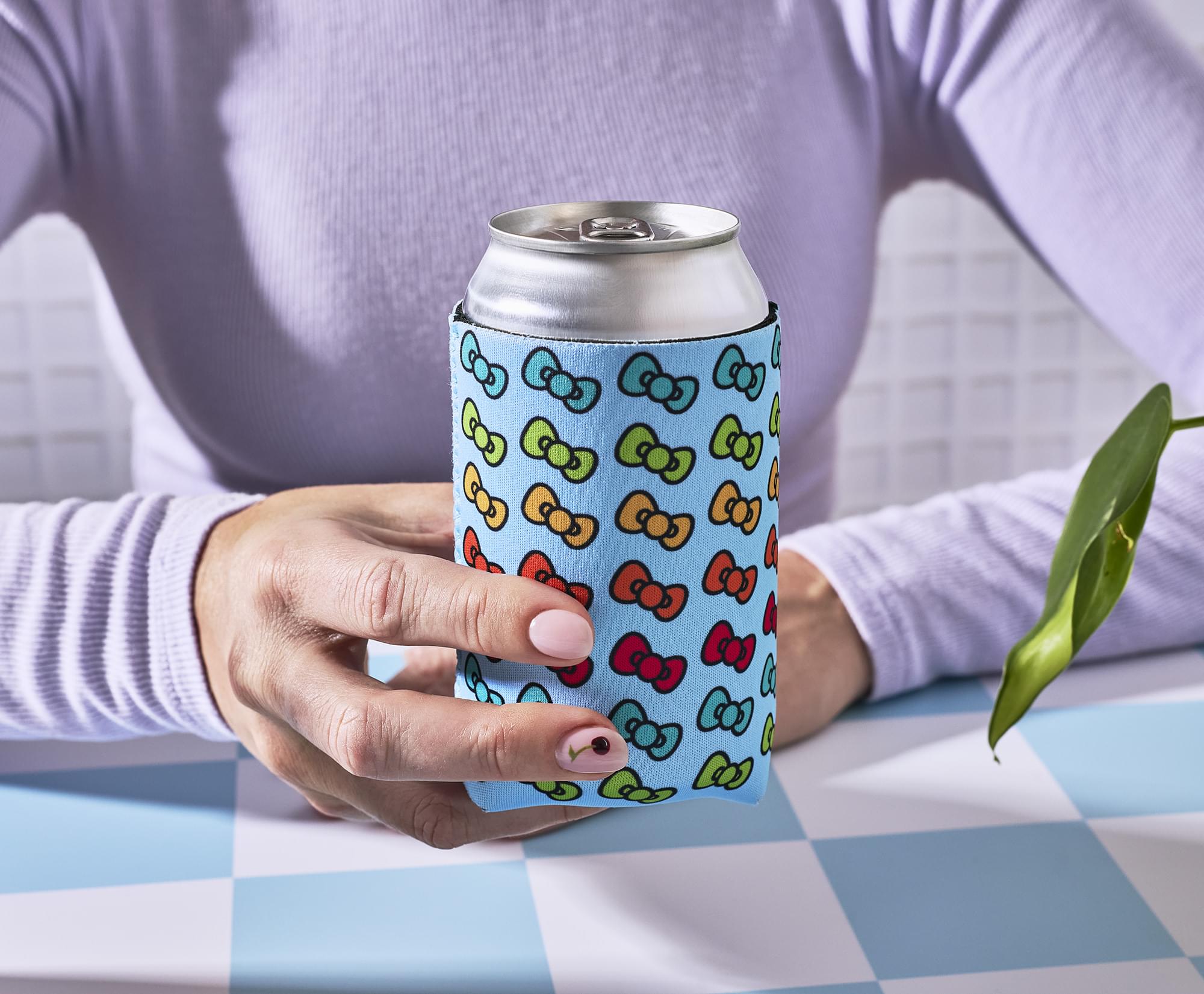 Sanrio Hello Kitty Rainbow Bows Foam Can Hugger